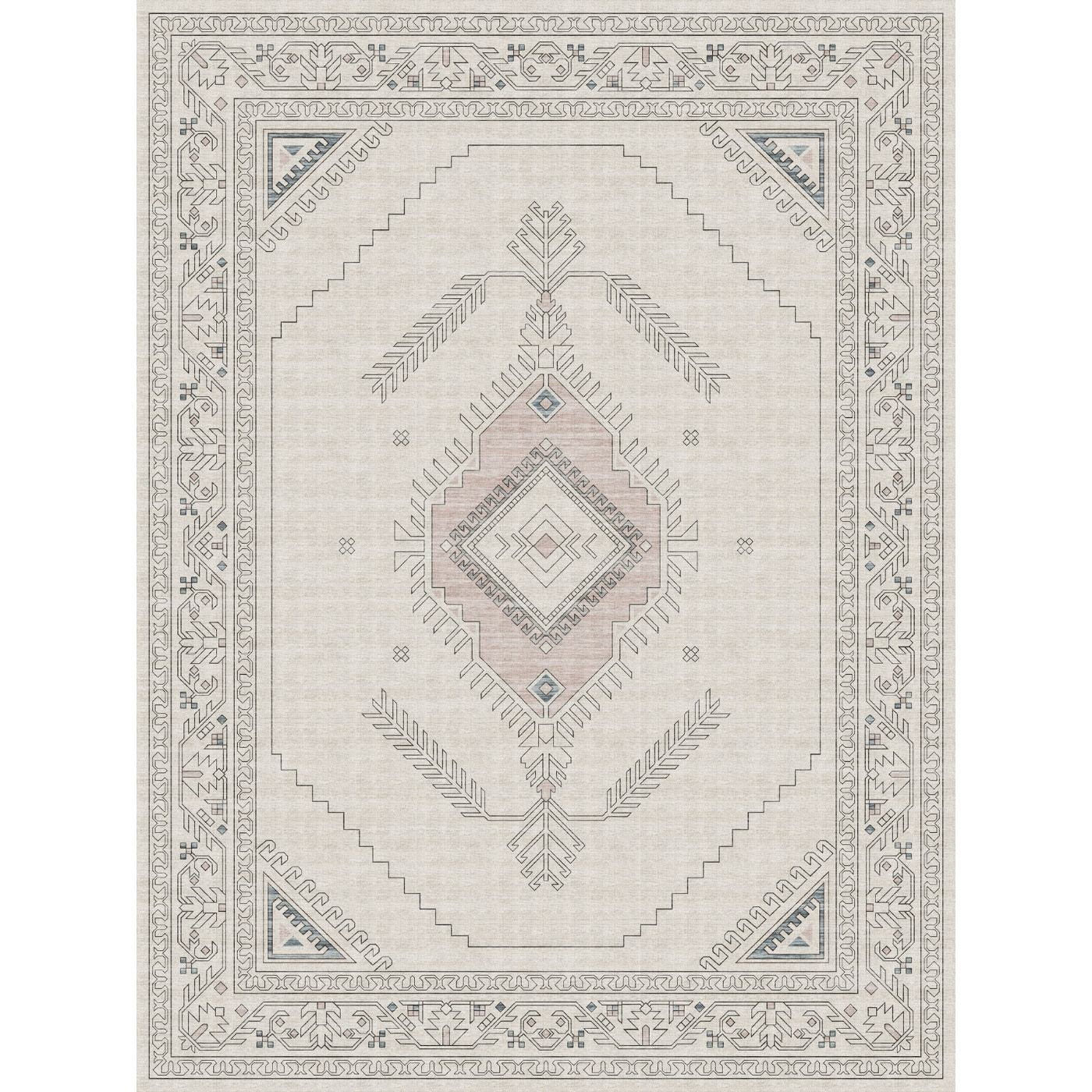 Charna Natural Beige Rug 