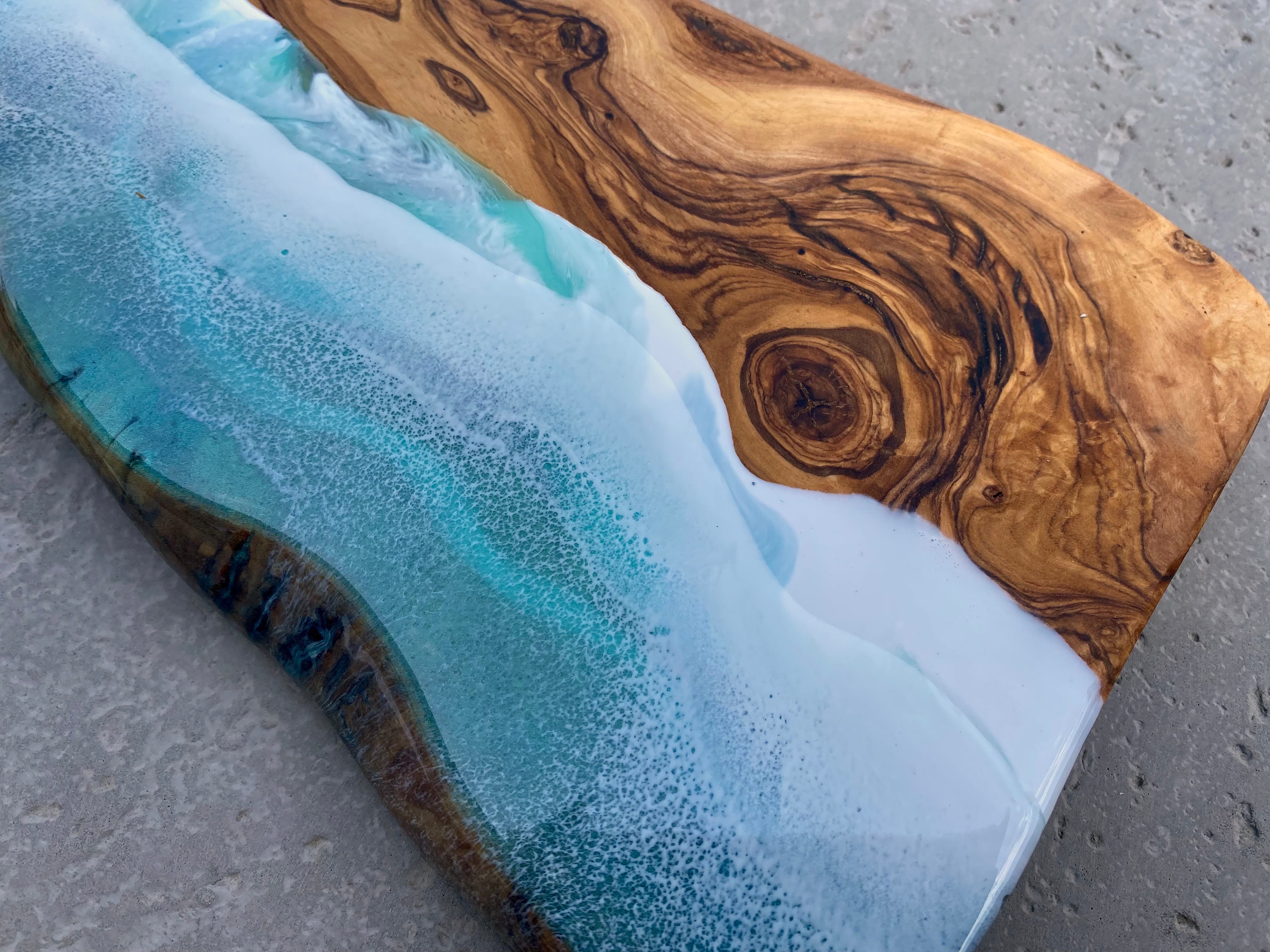 Olive Wood Charcuterie Board 