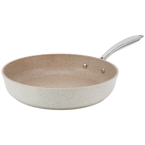 Korkmaz Granita 11 Inch Nonstick Tava and Frypan in Tan - Free Shipping 