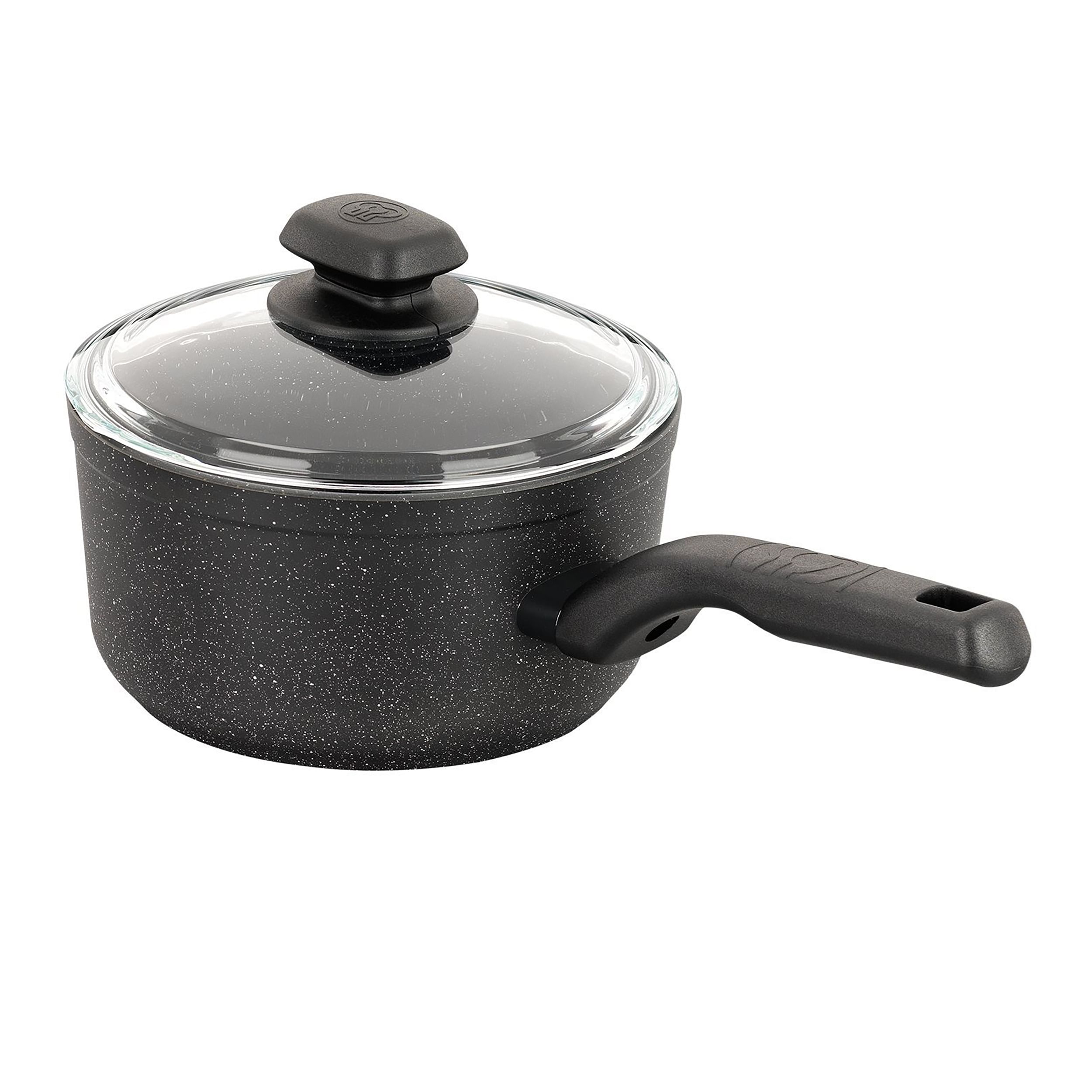 Korkmaz Ornella 2 Piece 2 Liter Quart Aluminum Nonstick Saucepan with Lid - Free Shipping 