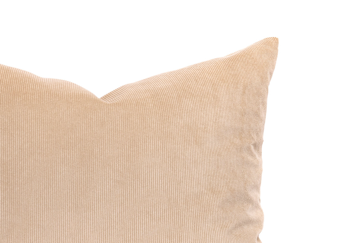 Tan Cord Cushion Cover 