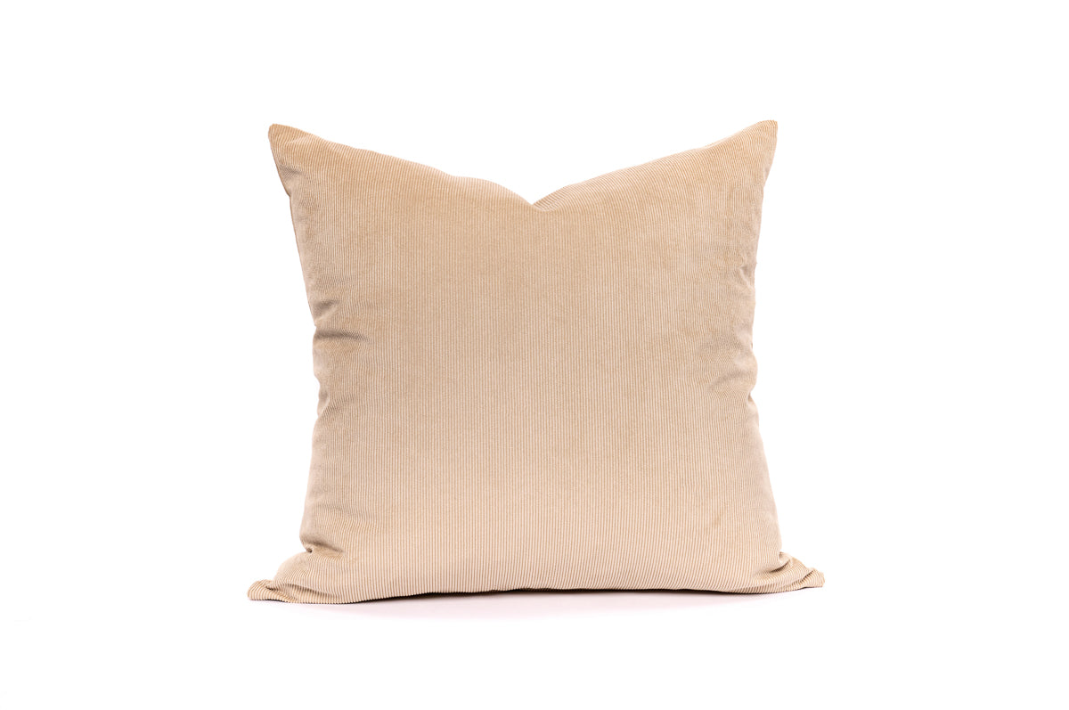 Tan Cord Cushion Cover 