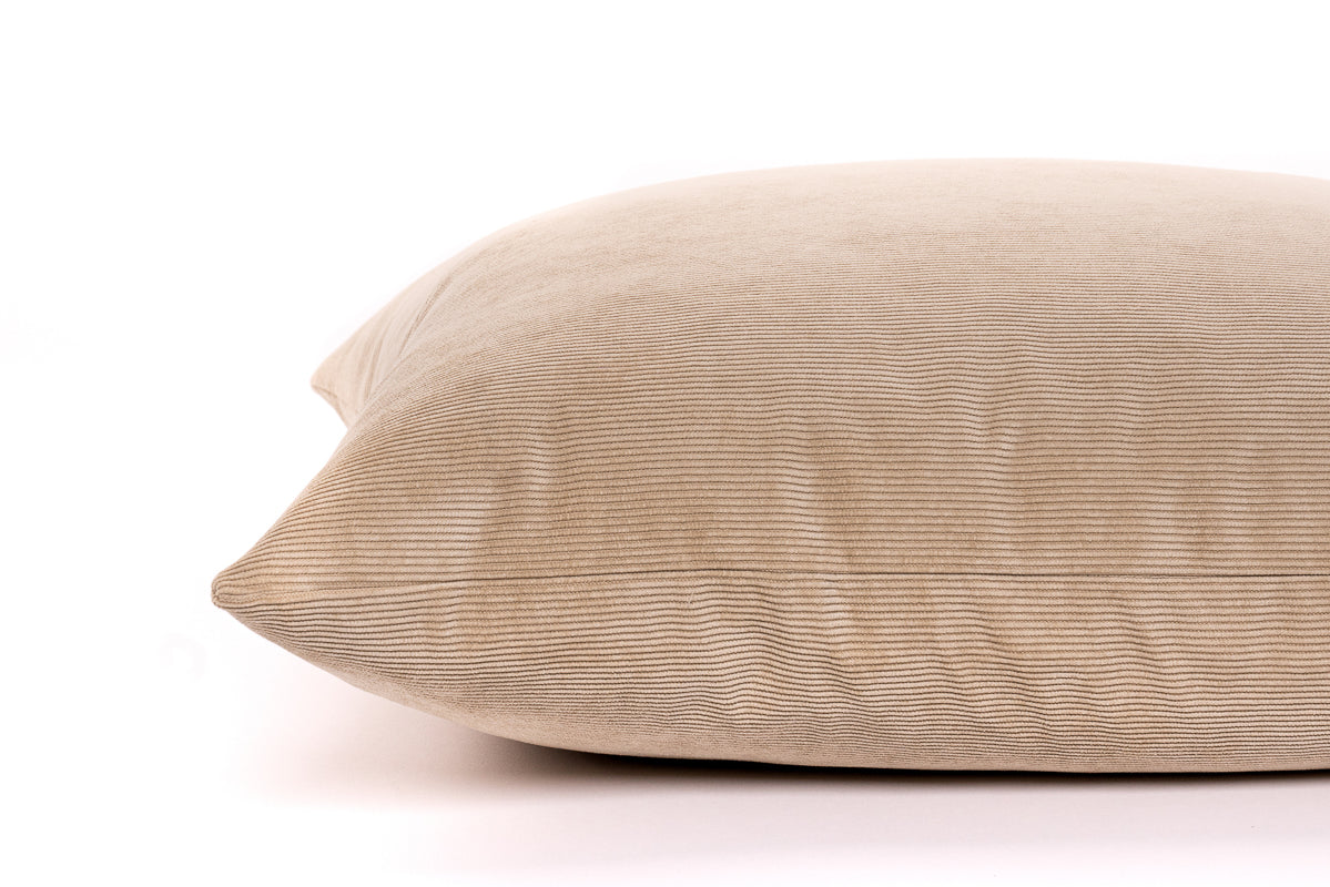 Tan Cord Cushion Cover 
