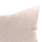 Ivory Chenille Cushion Cover – Soft Woven Texture, 100% Polyester, Hand-Made in Canada