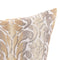 Chiffon Cushion Cover – Yellow and Grey, Knife Edge Construction, Hidden Cream Zipper, Hand-Made in Canada, Limited Edition Cushion Cover