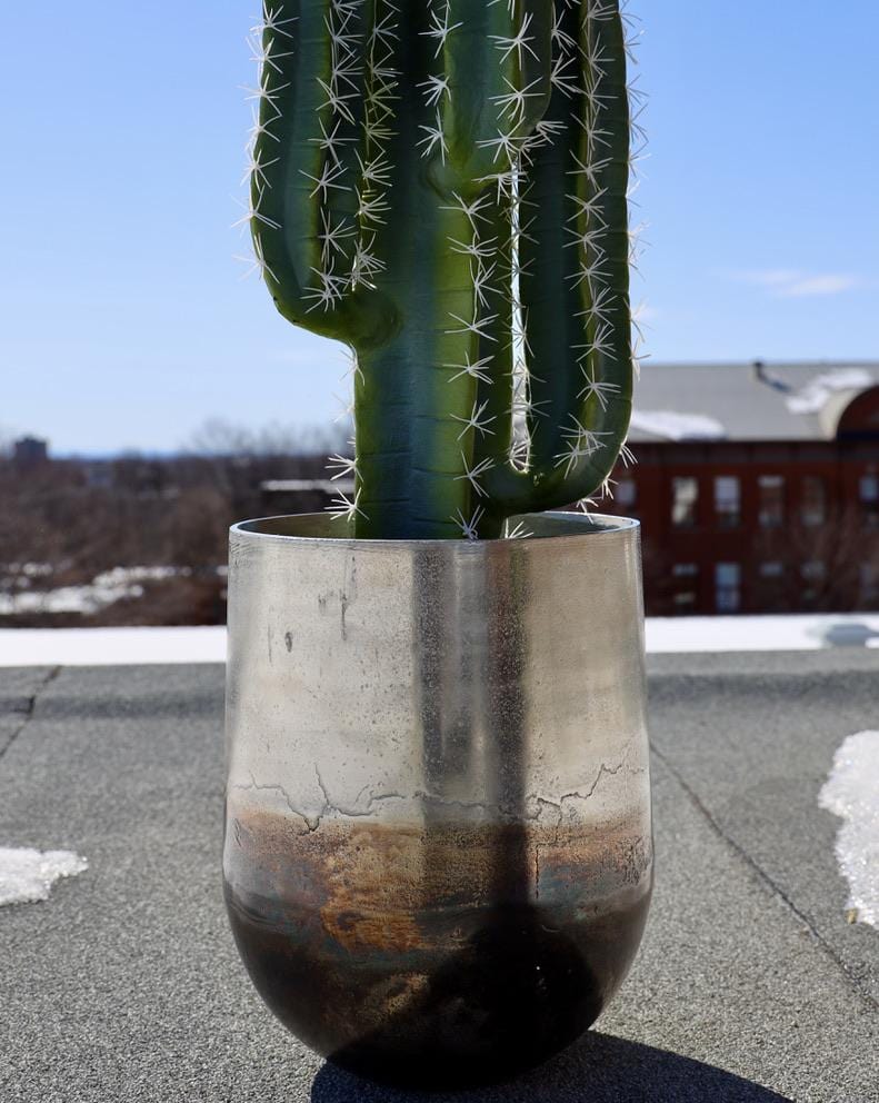 Petra - Brass Planter (Multiple Sizes) 