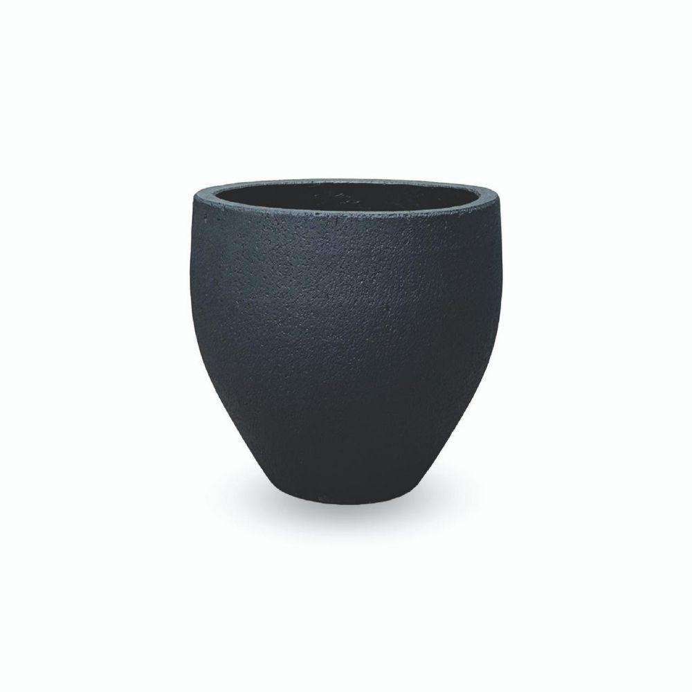 Aba Black Cement Planter (Multiple Sizes) 
