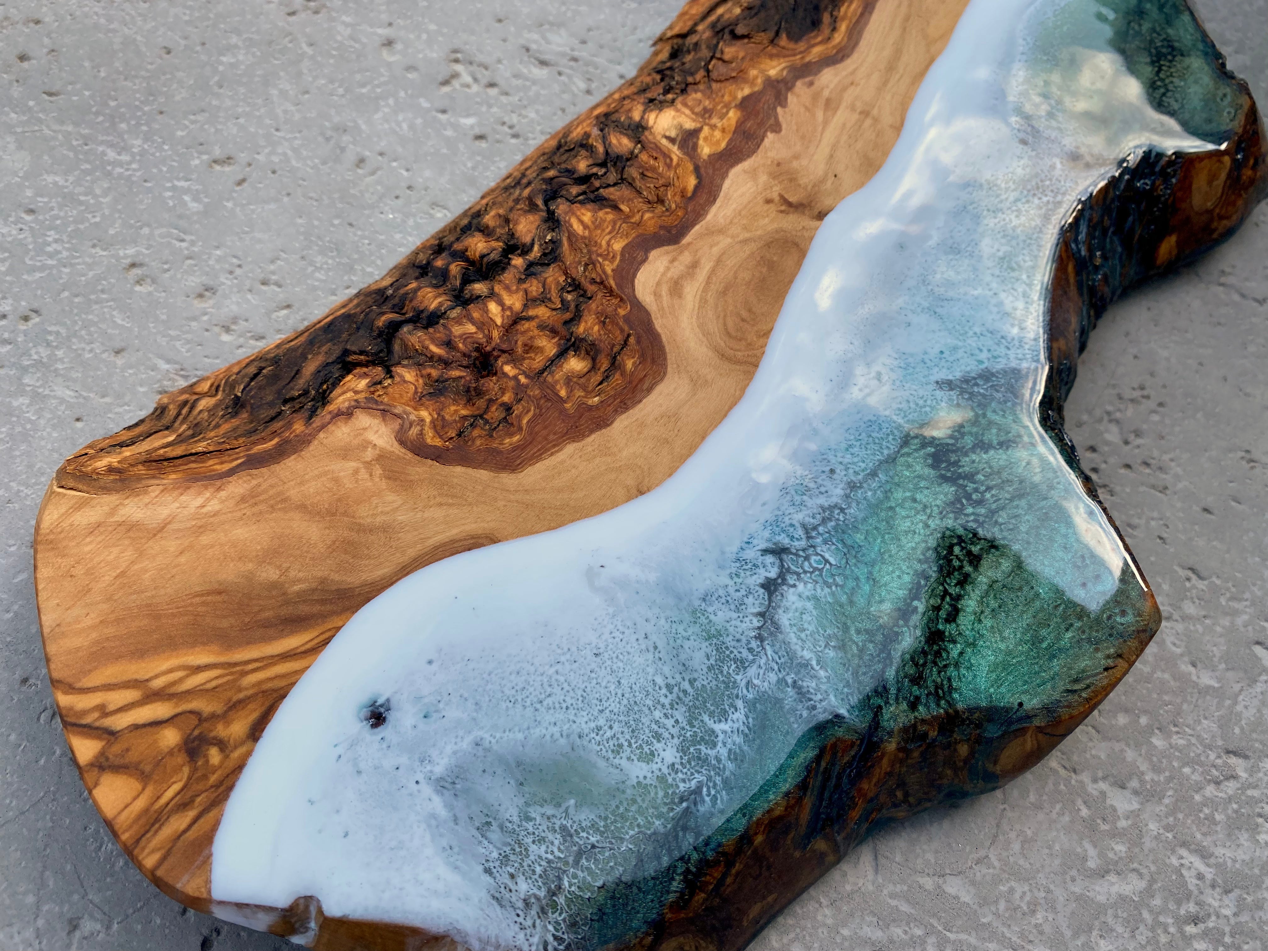 Olive Wood Charcuterie Board 