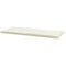 Outsunny Patio Bench Cushion 2-Seater Outdoor Swing Seat Pad with Zipper Ties Cream White