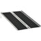 HOMCOM 4ft Portable Wheelchair Ramp: Aluminum, Durable, Foldable Mobility Aid, Non-Skid PVC Surface for Safety