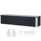 Outsunny Galvanized Raised Garden Bed, Elevated Large Metal Planter Box w/ Install Gloves for Backyard, Patio to Grow Vegetables, Herbs, and Flowers, Dark Grey