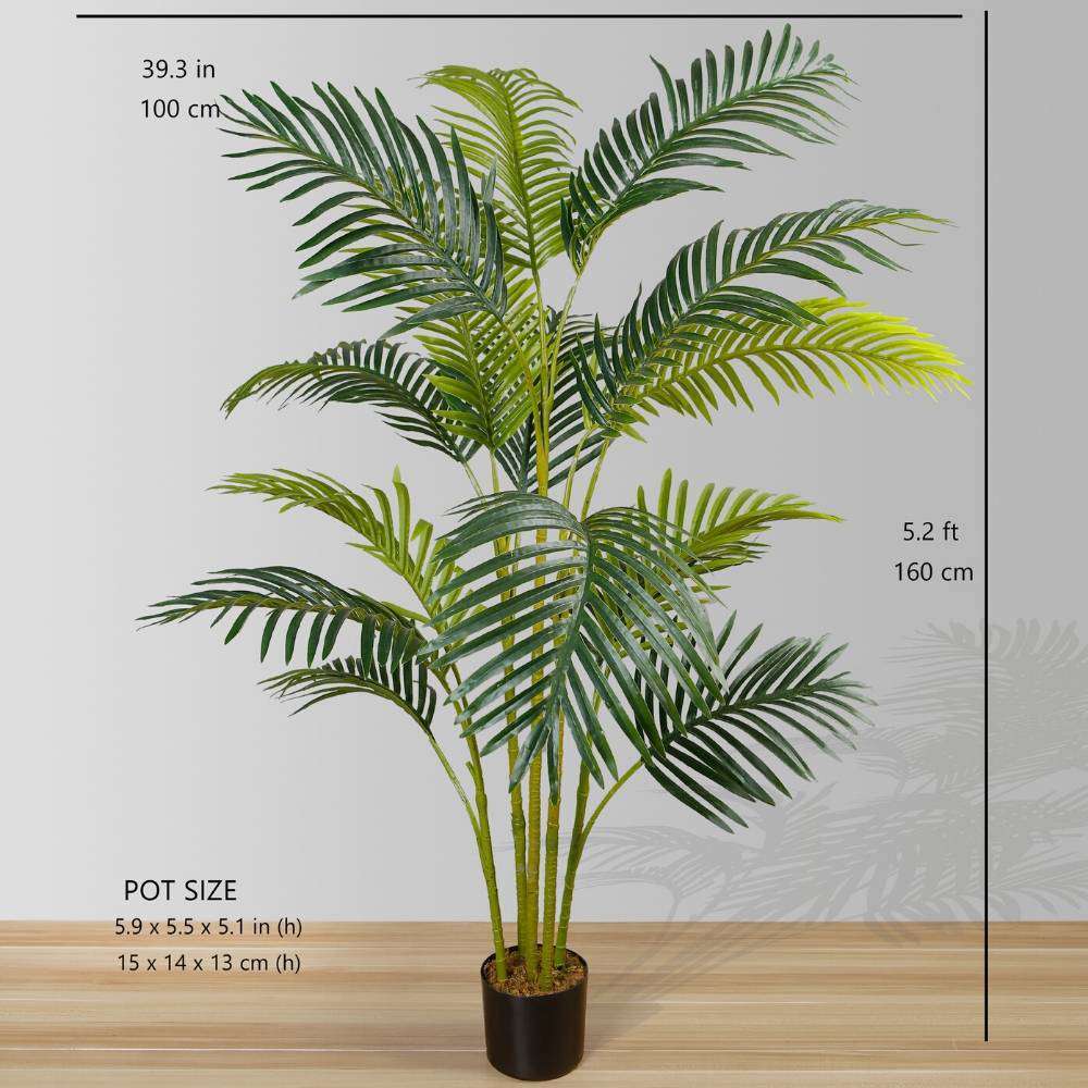 Arlo Artificial Hawaii Kwai Palm Tree Potted Plant (Multiple Sizes) 