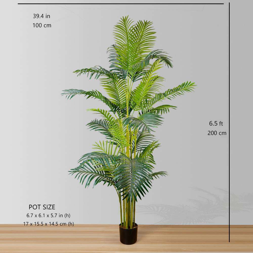 Arlo Artificial Hawaii Kwai Palm Tree Potted Plant (Multiple Sizes) 
