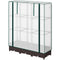 Outsunny Raised Garden Bed Kit with Trellis, Plastic Raised Flower Bed with PE Cover and Zipper Door, 47 x 16 x 50 inch