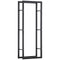 HOMCOM Firewood Rack Log Holder Fireplace Storage Rack with Handles and 220 lbs. Weight Capacity, 23.6