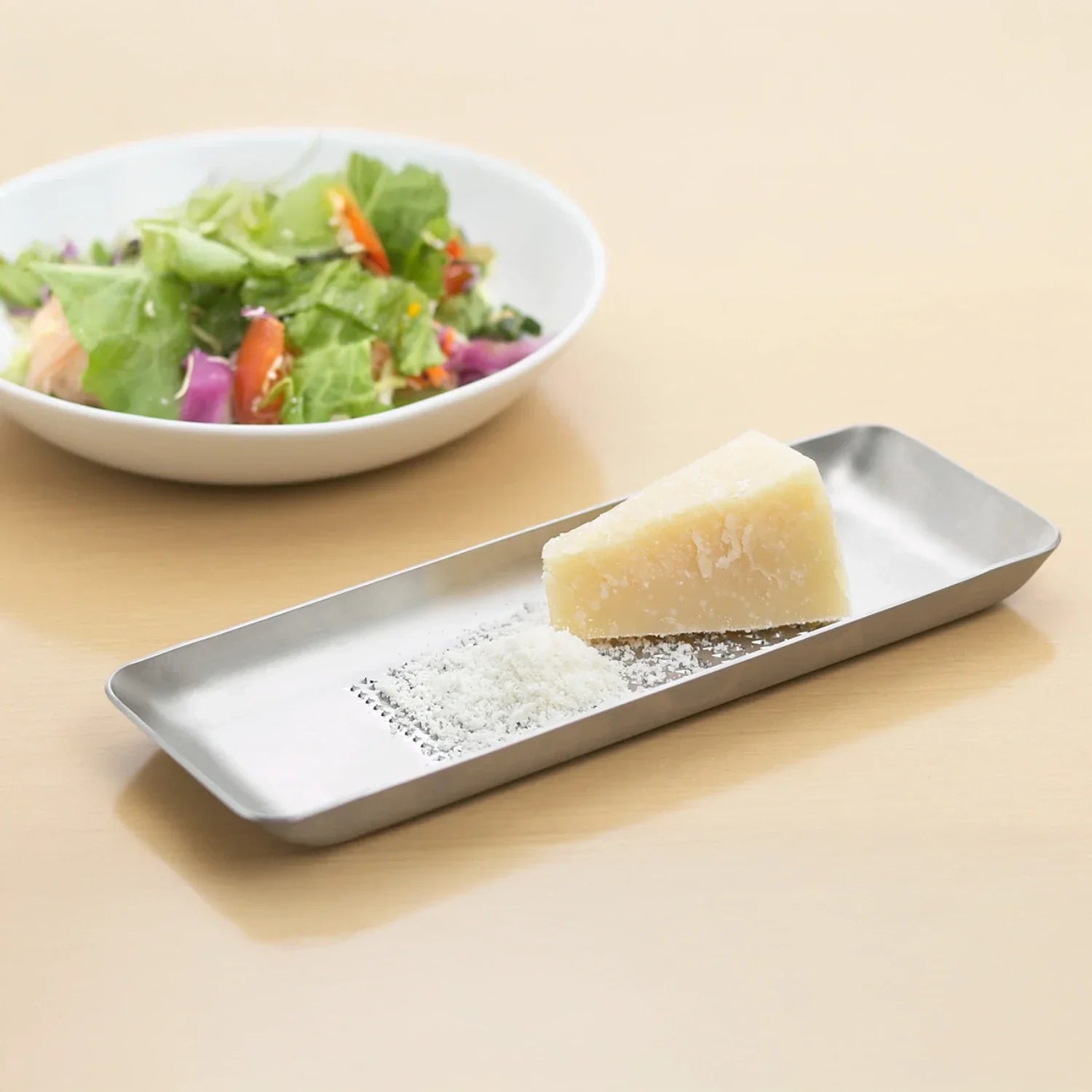 Eatoco Oros L Large Grater – Tray Zester & Condiment Grater - Made in Japan 