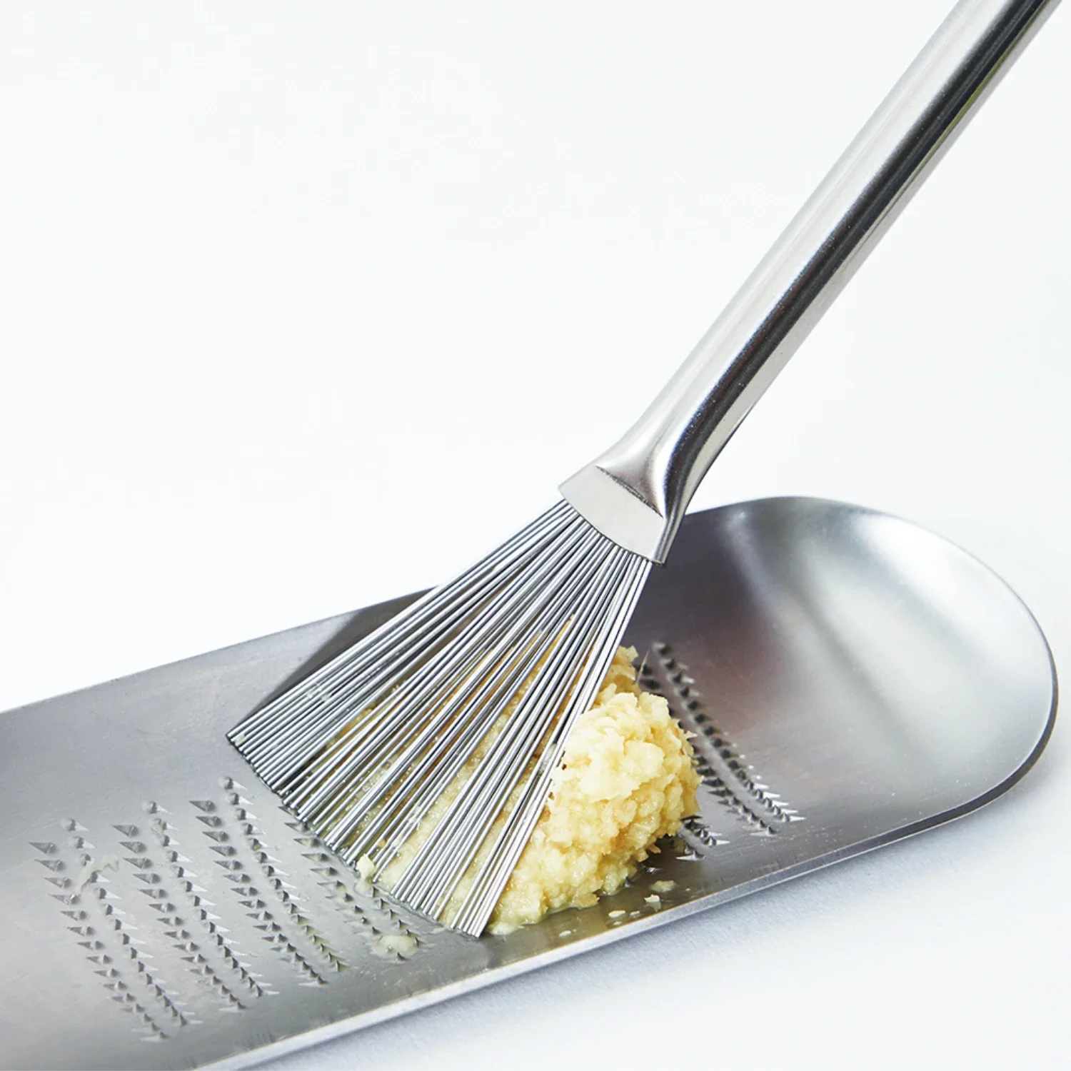 Eatoco Hake Grater Brush – Japanese Stainless Steel Grater Cleaner Tool 