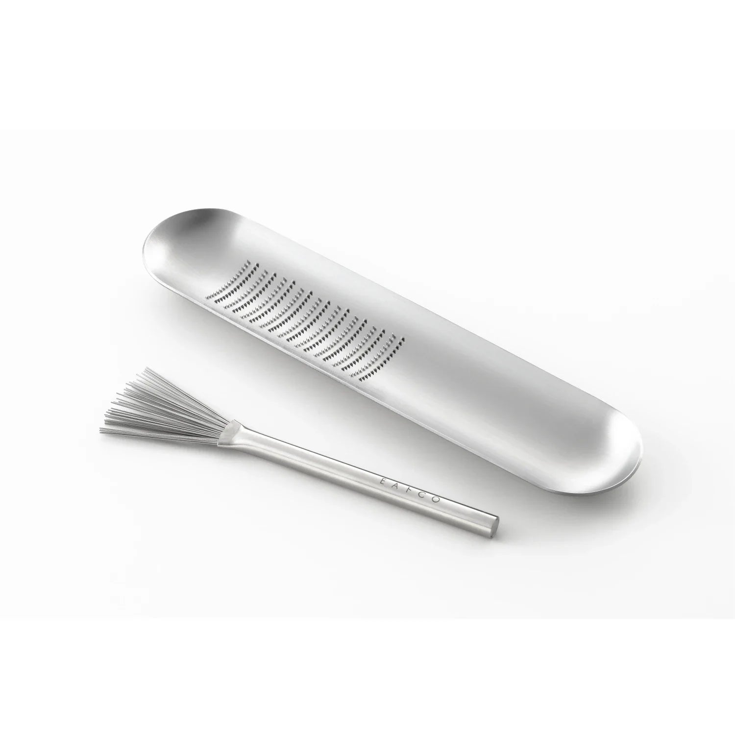 Eatoco Hake Grater Brush – Japanese Stainless Steel Grater Cleaner Tool 