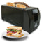 HAUZ ATS772 4 Slice Toaster Long slot Black