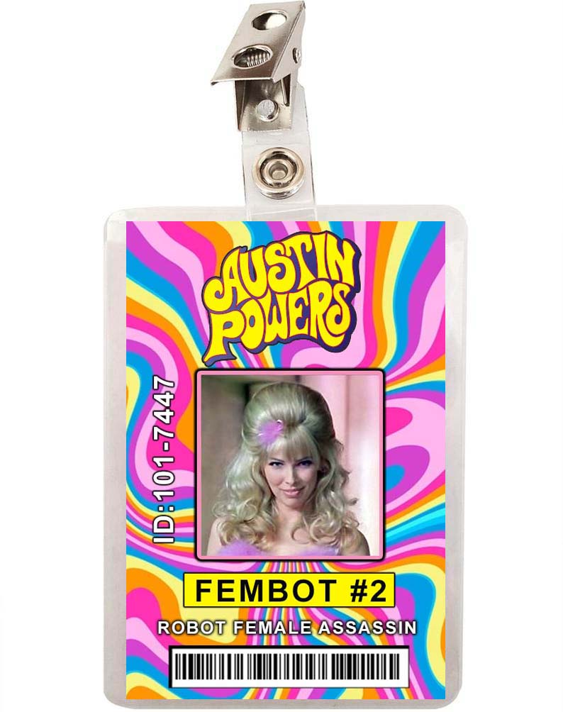 Austin Powers Fembot #2 ID Badge 