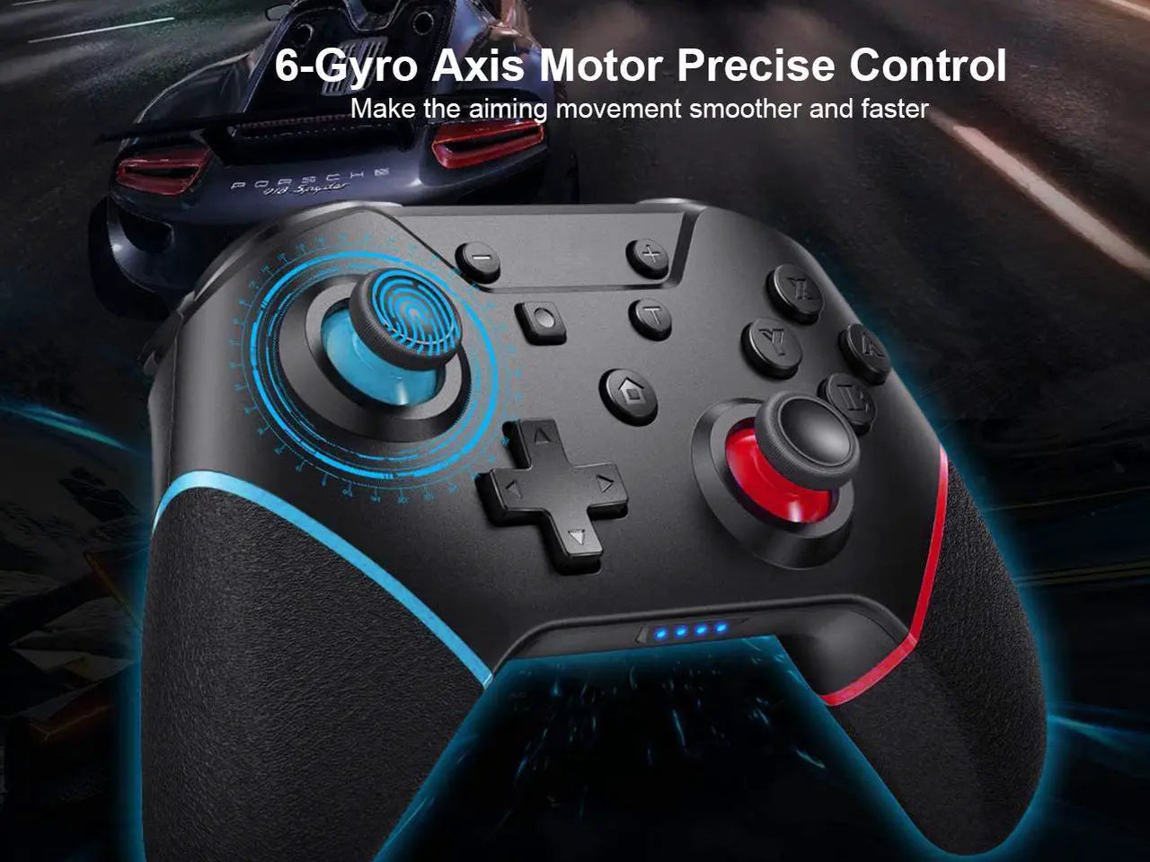 WIRELESS PRO CONTROLLER FOR NINTENDO SWITCH & PC