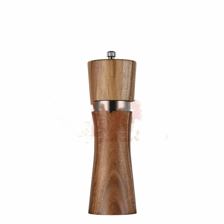 Acacia Wood Ceramic Core Manual Pepper Grinder 