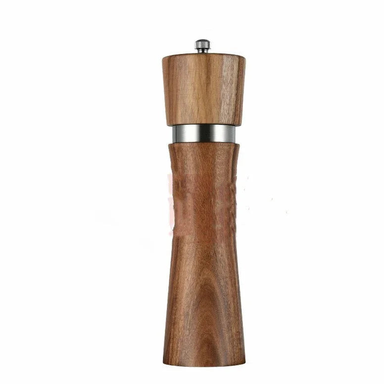 Acacia Wood Ceramic Core Manual Pepper Grinder 