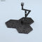 Bandai Action Base 4 – Adjustable Display Stand for Gundam & Model Kits, Stable Black Base for Dynamic Action Poses