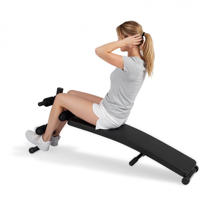Adjustable Decline Sit Up Bench for Exercise for Home Gym