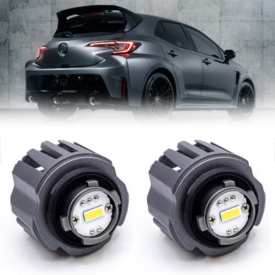 LW5B TR1 2x LED Reversing Backup Light Bulbs 6000K White 30W Plug and Play Compatible with 2019~ Toyota Corolla Hatchback, GR Corolla, Lexus UX200 UX250h UX300e LX600 LW5 LW5B LW5A HYUGA (Pack of 2) 