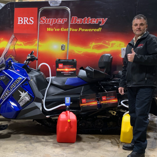 High Performance BRS20CH-BS 2 Year Warranty & Smart Charger / Maintainer Combo Bundle Kit 12v Sealed AGM PowerSports Battery