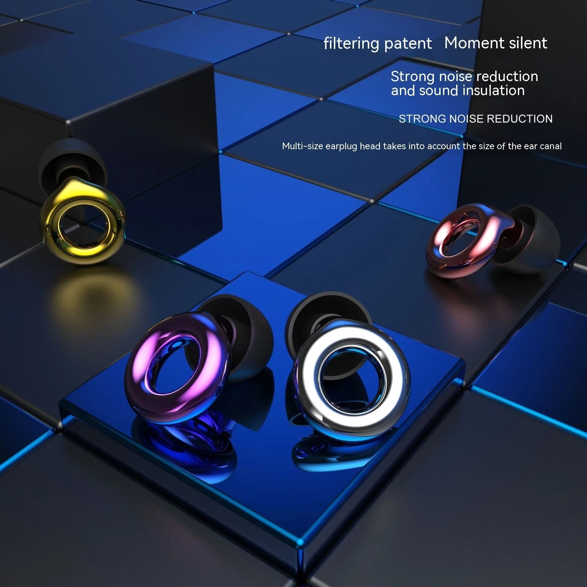 Anti-noise Mute Sleep Anti-noise Earplugs 