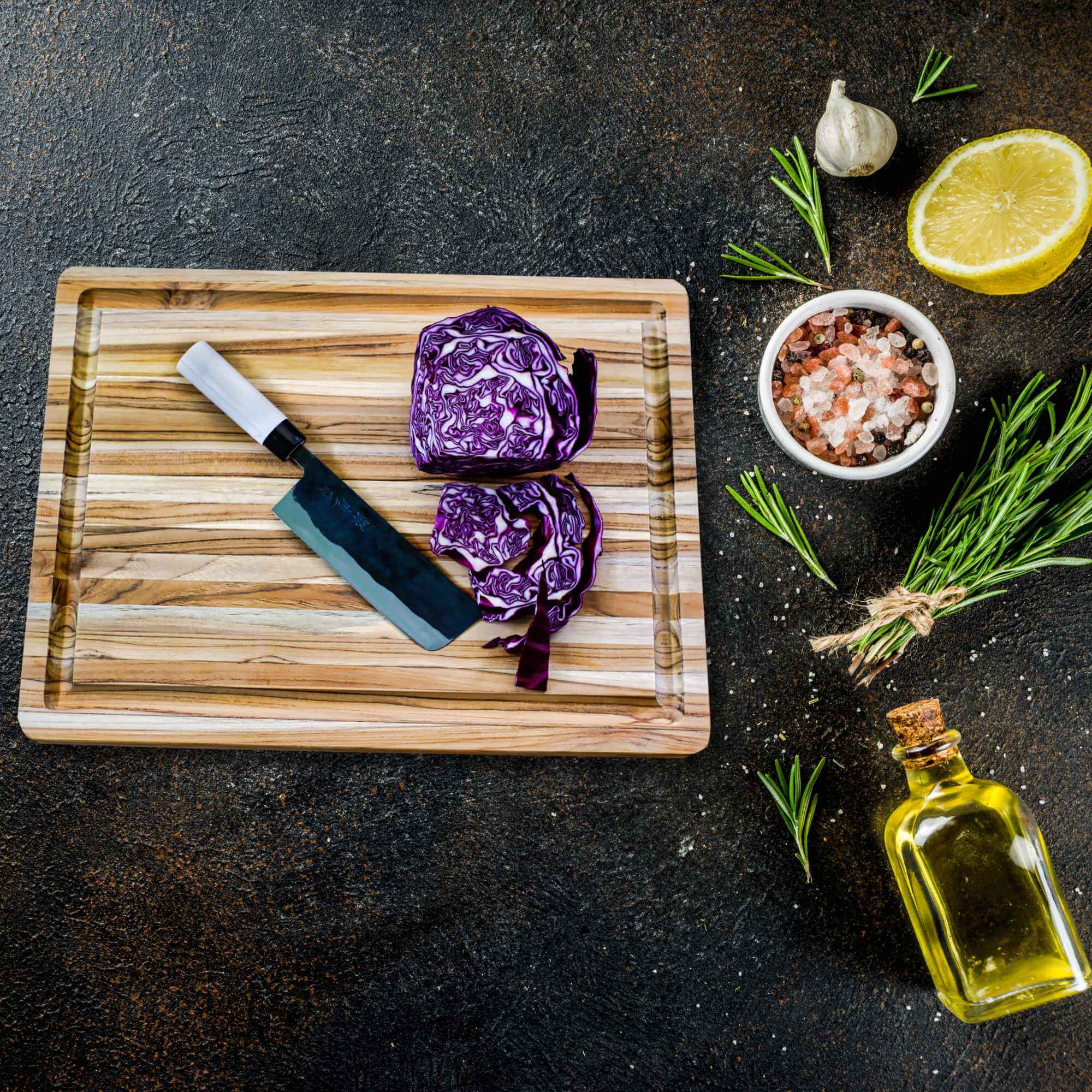 Aogami 166 | Nakiri Knife 165mm Blue#2 Soft iron Blade | Made in Japan 