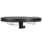 Outsunny Beach Umbrella Table Tray with Wine Glass Holder and Foldable Towel Rack, 23.6