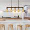Waterpipe Ceiling Light 5 Light Chandelier Brushed Copper