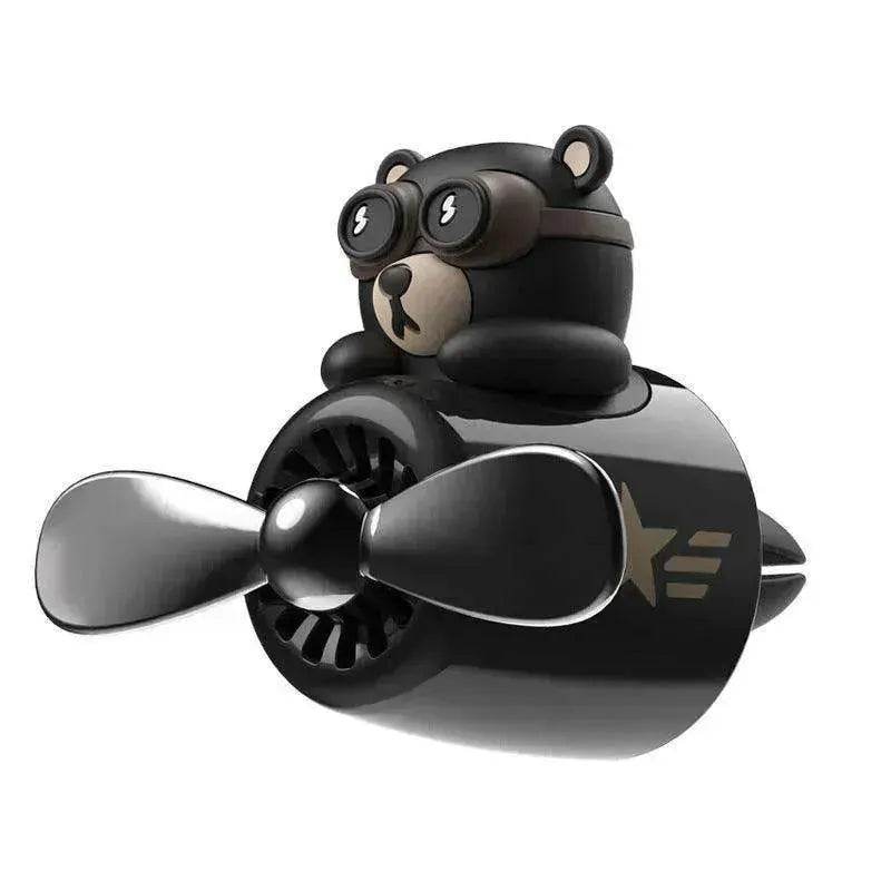 Aviator Bears Car Air Outlet Aromatherapy Ornaments 