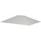 Outsunny 10x13ft Gazebo Roof Replacement Cover Top Cover Only for Outdoor Shelter Light Grey