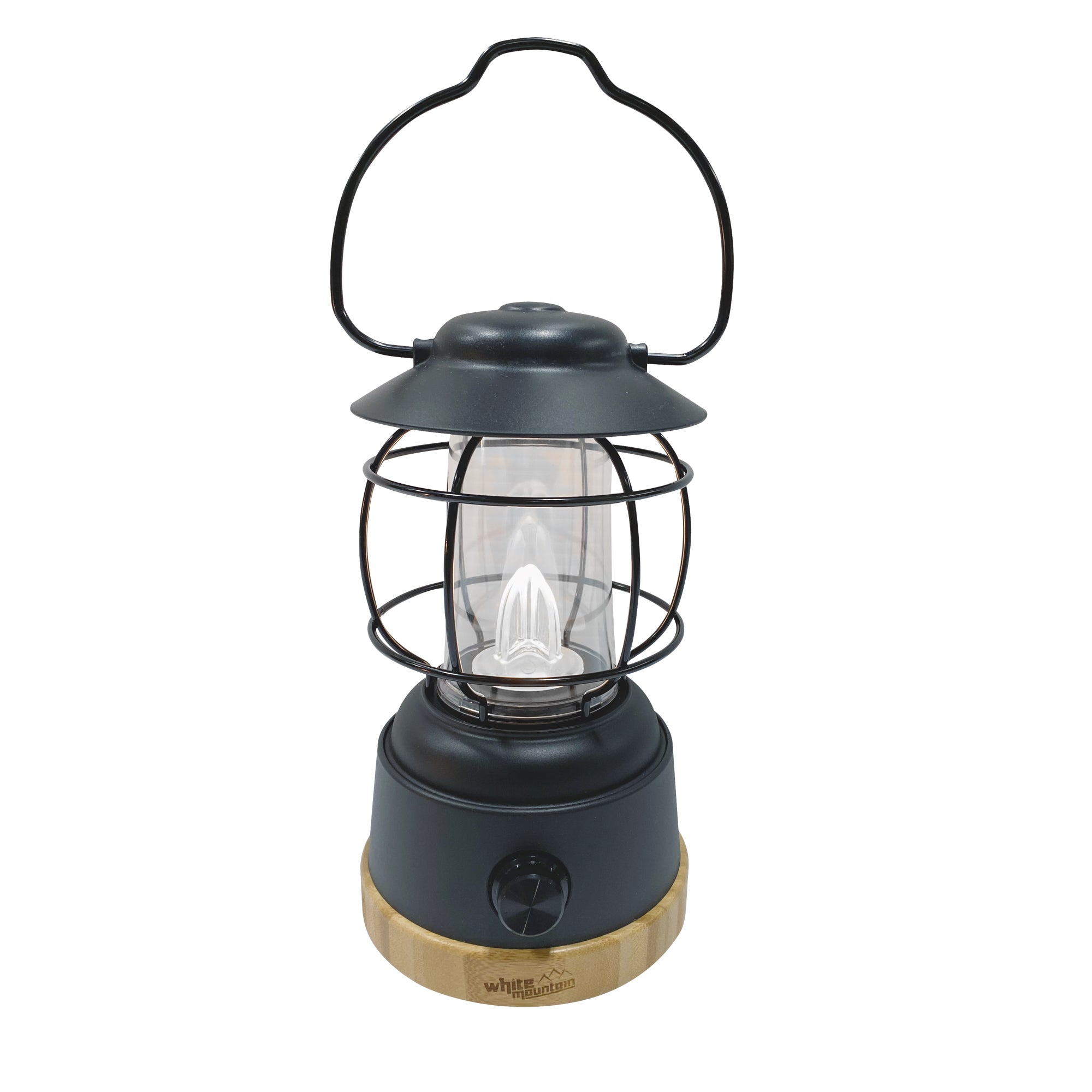 LUMIERE AU LED LANTERNE RECHARGEABLE POUR MAISON ET CAMPING WHITE MOUNTAIN 