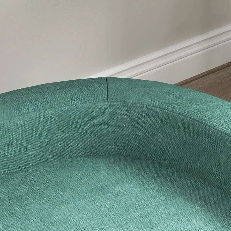 Dog Sofa for Large Dogs with Washable Cover, Anti-slip Foot Pads, Green