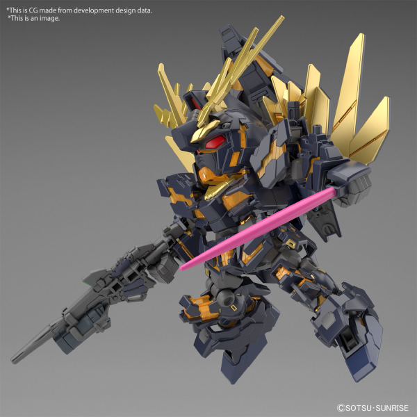 SDCS Unicorn Gundam 02 Banshee (Destroy Mode) & Banshee Norn Parts Set 