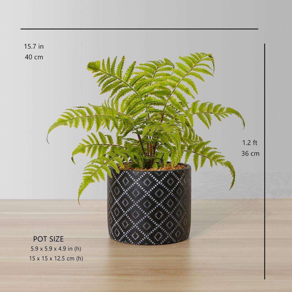 Bali Potted Faux Fern 