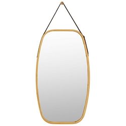 30.5 Inch Bamboo Wall Mounted Bathroom Mirror - Free Shipping