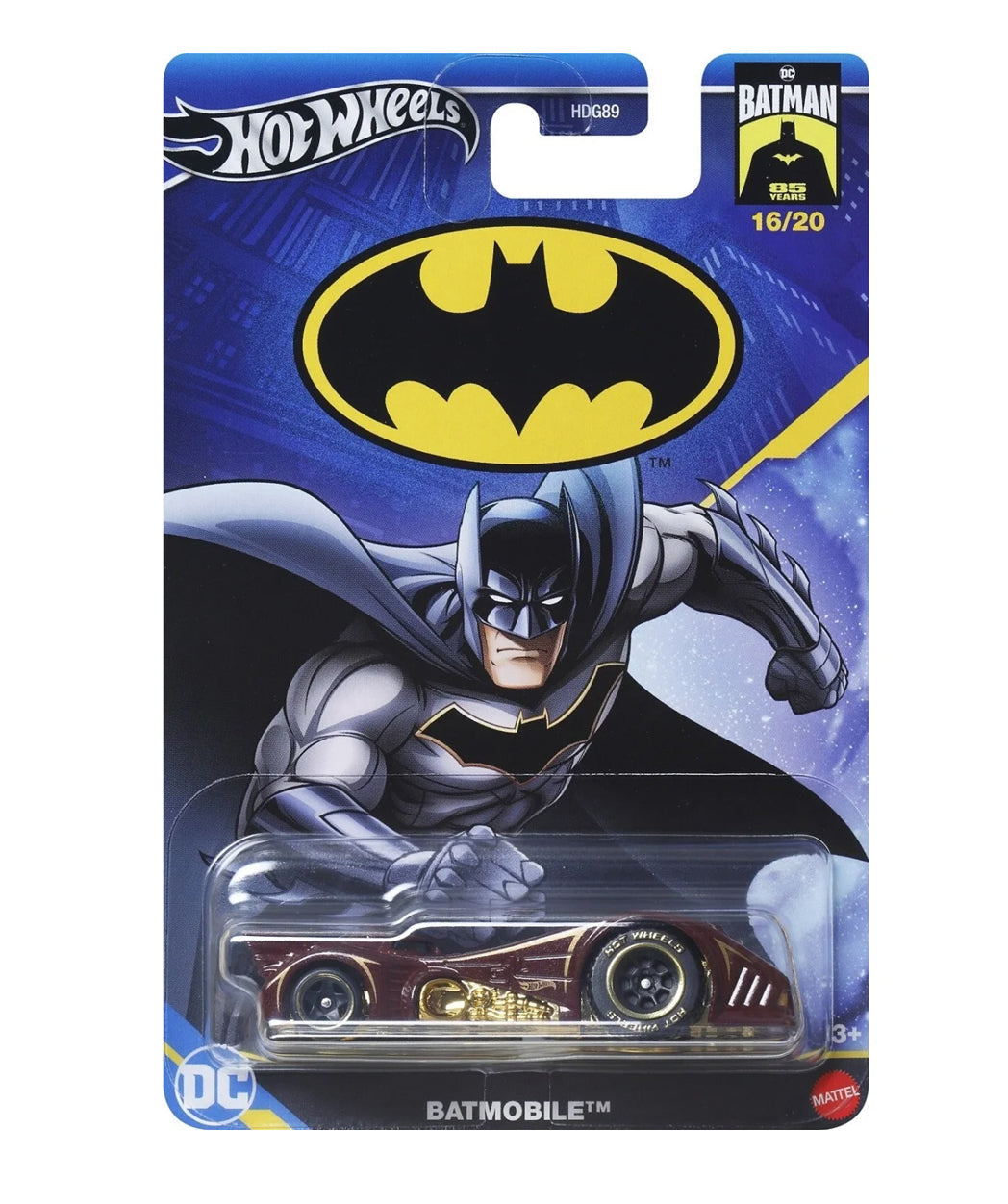Hot Wheels Die-Cast 1:64 Batman -  Batmobile 11/20 