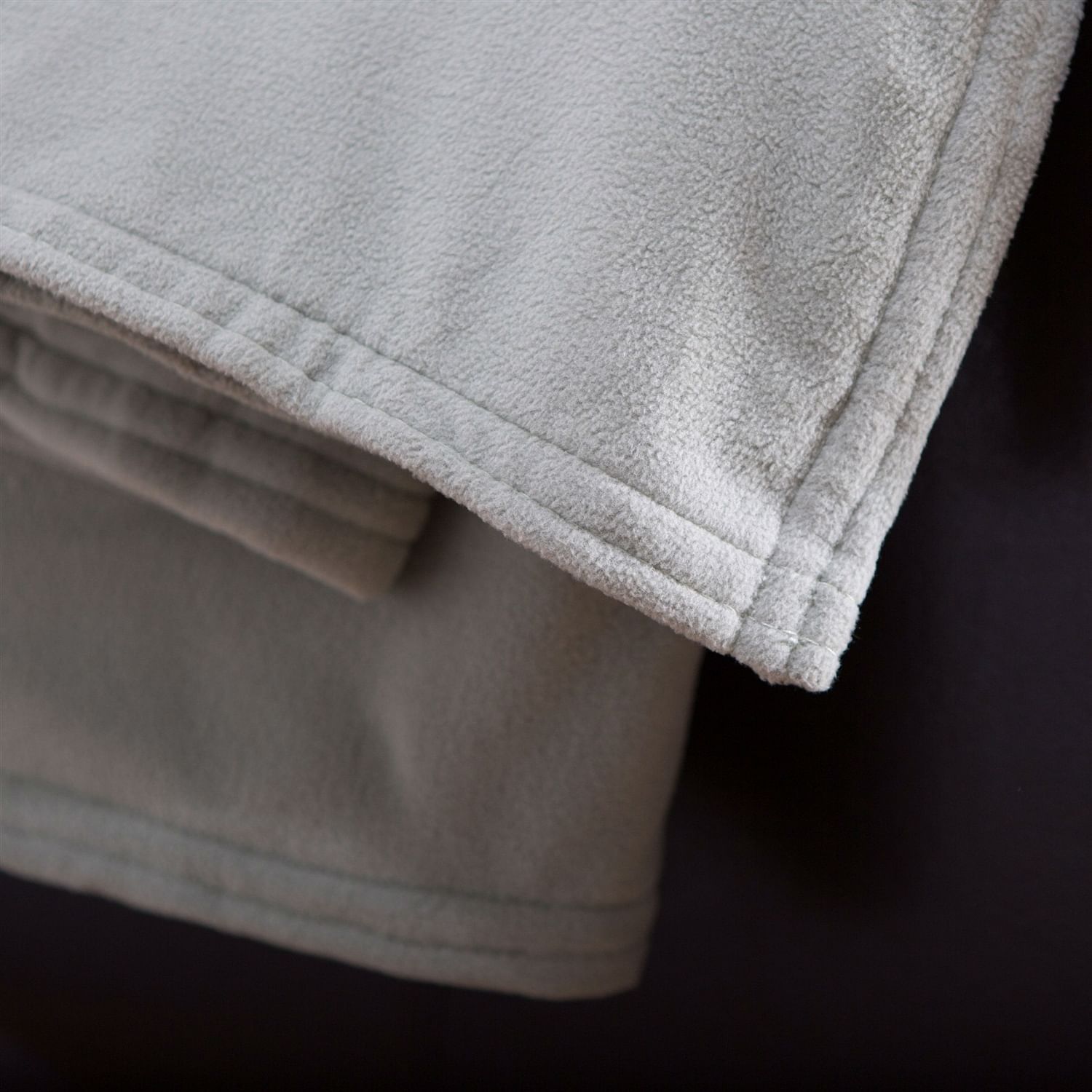 Sage Green Comfort Knit Heated Electric Warming Throw Blanket - Free Shipping 