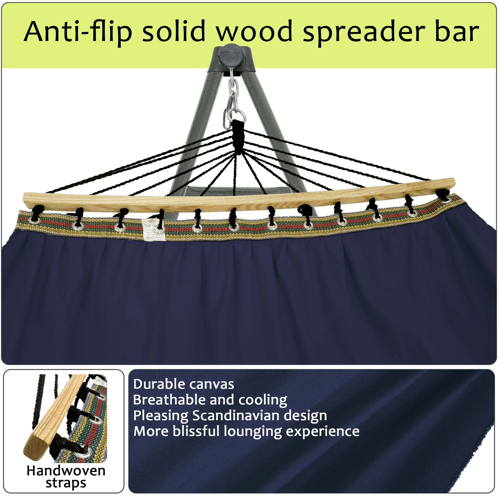 Tranquillo Universal Canvas Hammock 