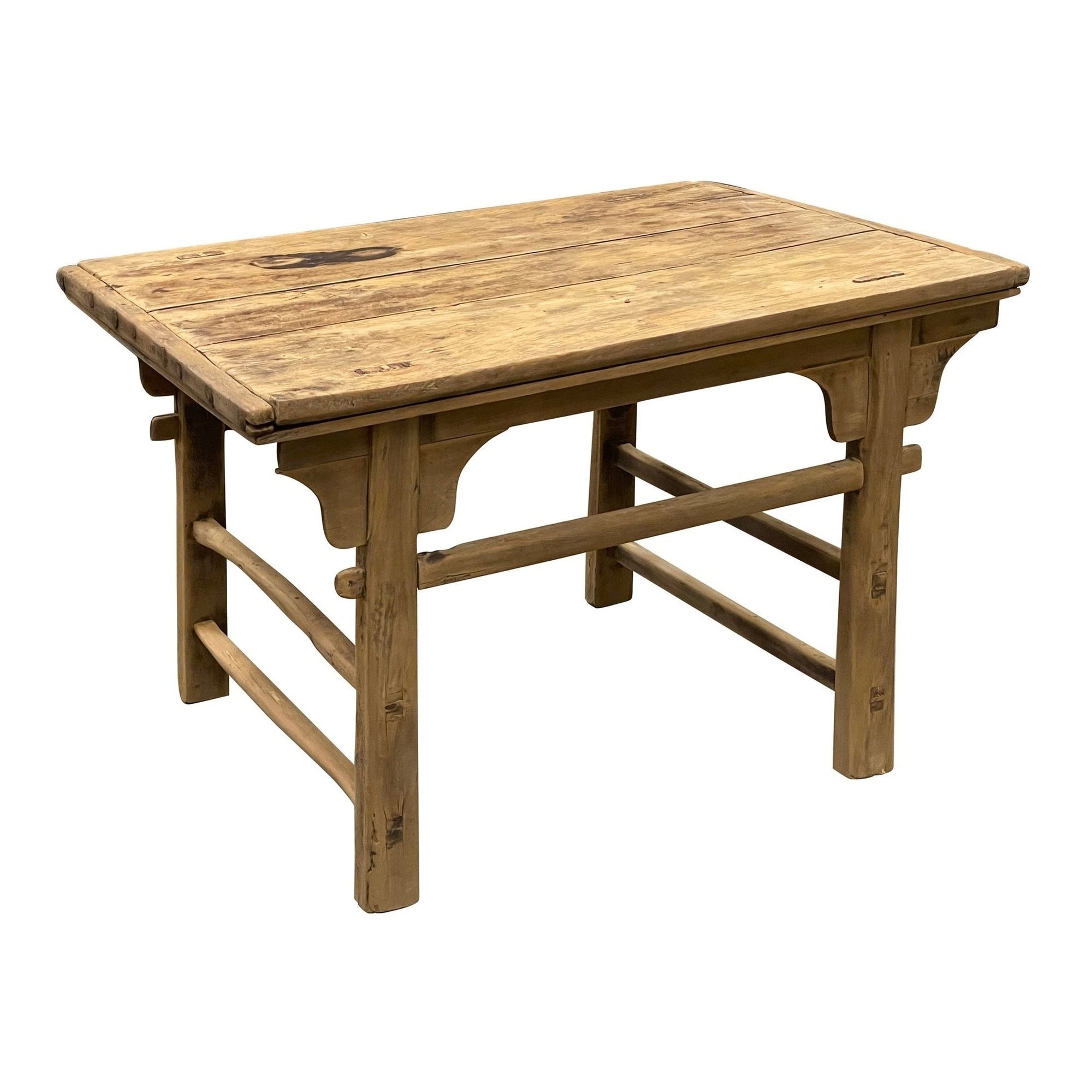 Wide Vintage Console Table Large 