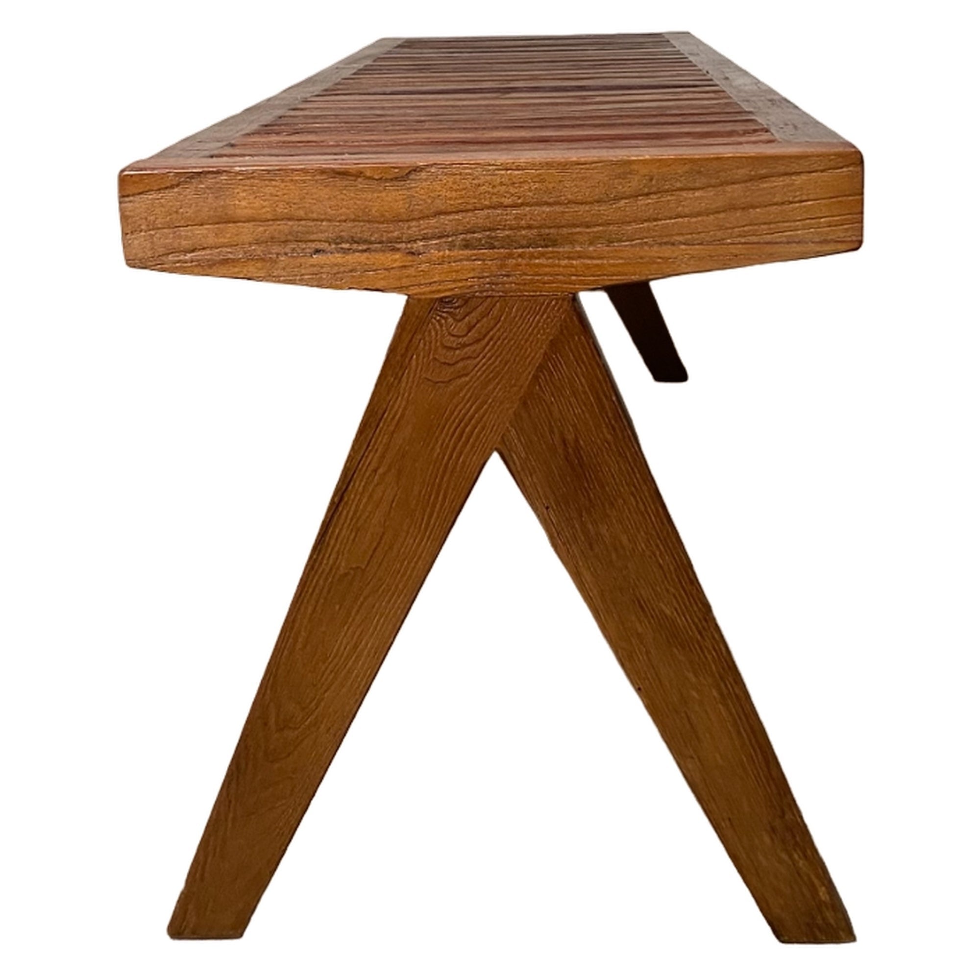 Recycled Old Elm Long Bench 