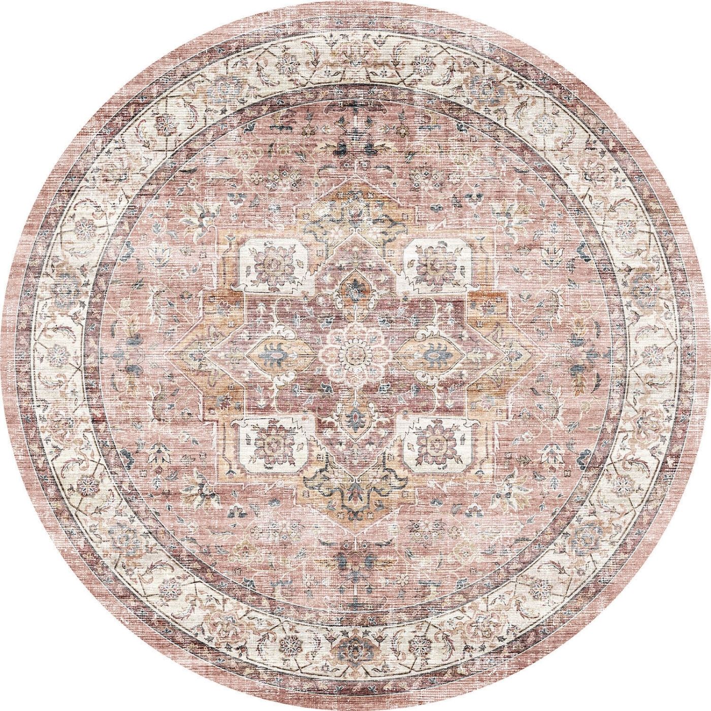 Frema Coral Orange Rug 