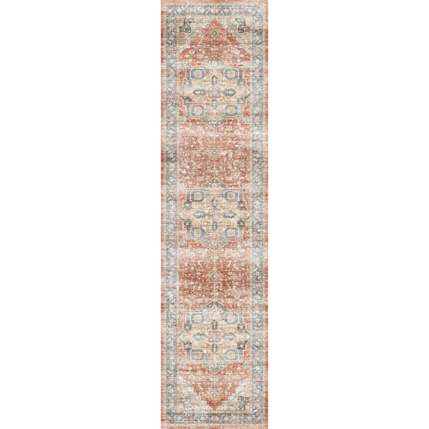 Rivka Terracota Ocean Rug 