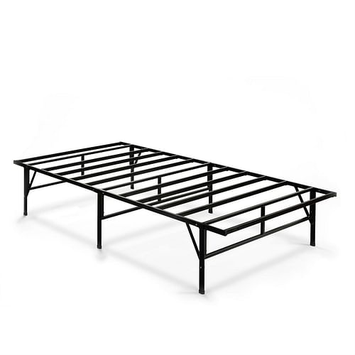 Twin XL Sturdy Metal Platform Bed Frame in Black - Free Shipping